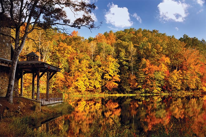 Cliffs Mountain Park Green Pond Pavilion