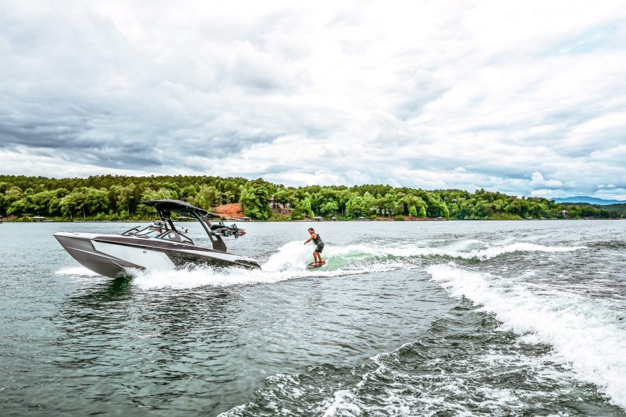 watersports at the cliffs on lake keowee