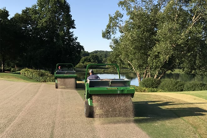 Top dressing