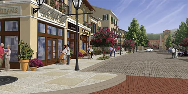 The Cliffs Village at Mountain Park rendering