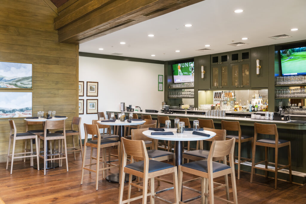 Bar Area at The Cliffs at Keowee Vineyards Clubhouse