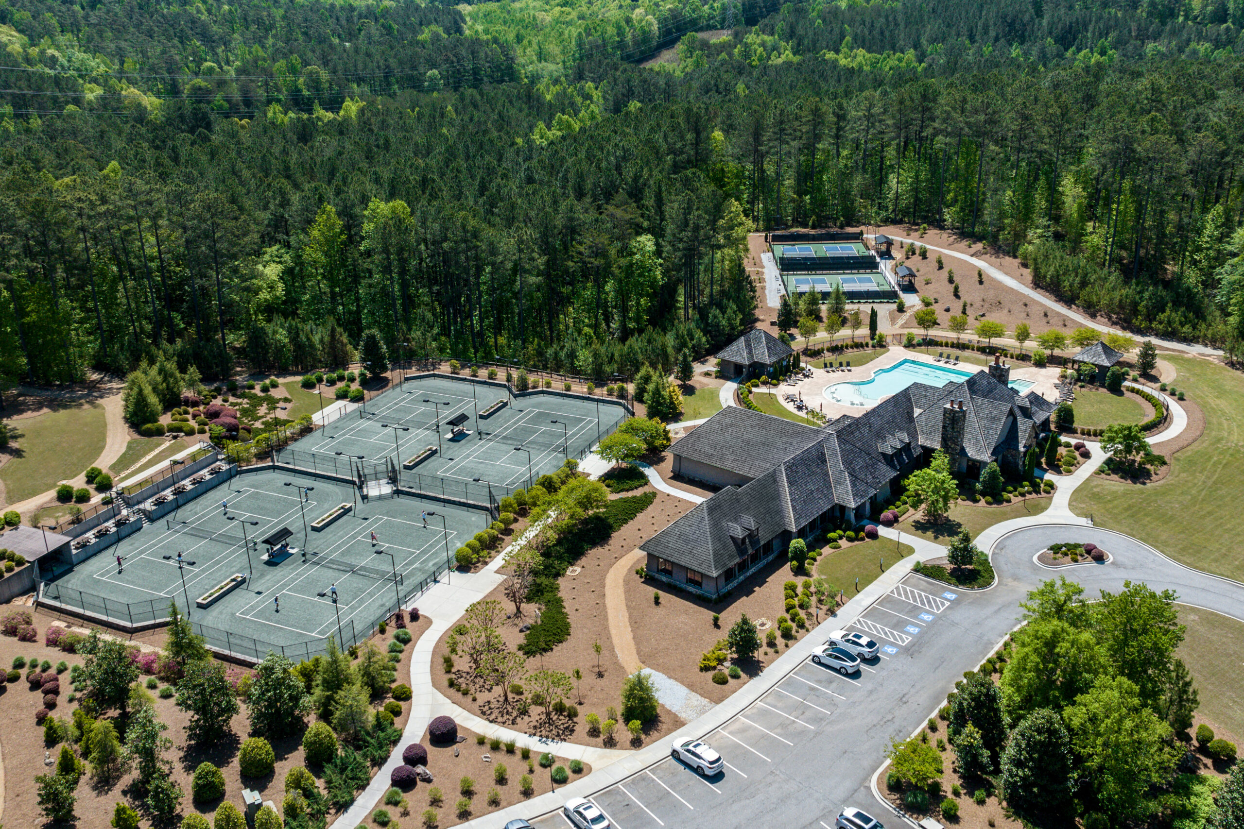 the cliffs at keowee falls tennis court image 1